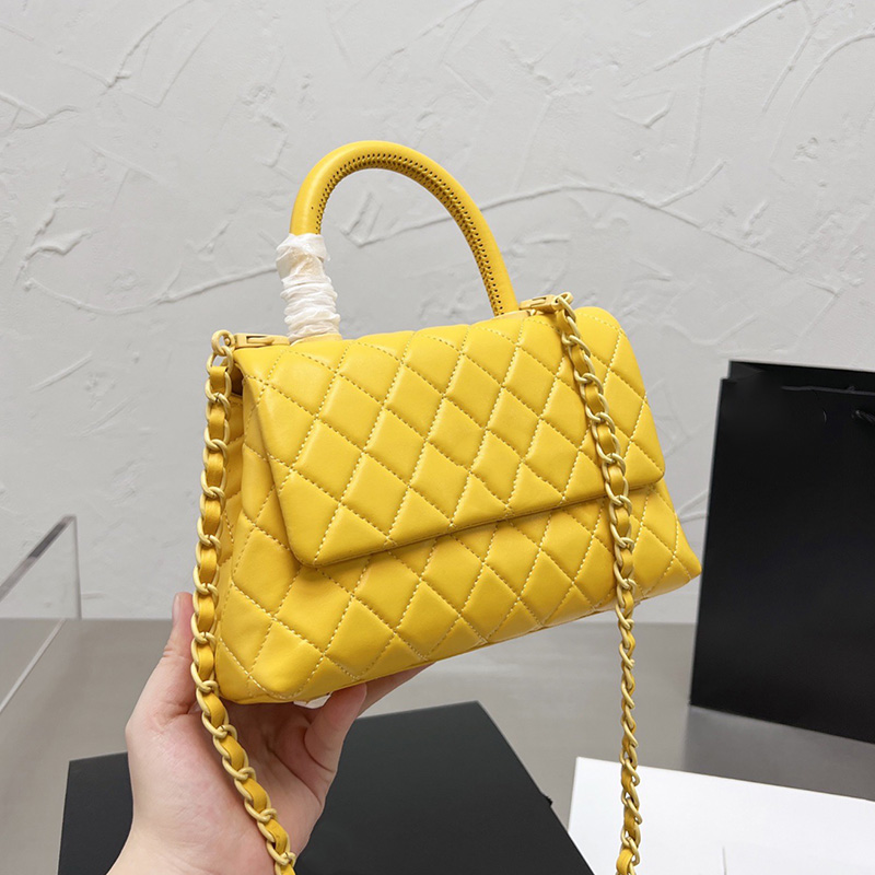 

CC Bag Shoulder Bags Classic Mini Flap Top Handle Totes Womens Bags Designer Timeless C Clutch Quilted Matelasse Chain Crossbody Shoulder Ca, Box