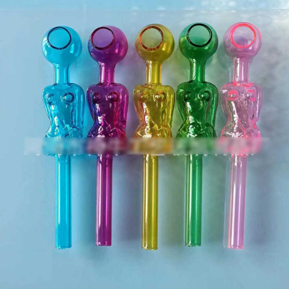 

Oil Burner Pipe Beauty styling Colorful glass smoking pipes quality Great Tube tubes Nail tips