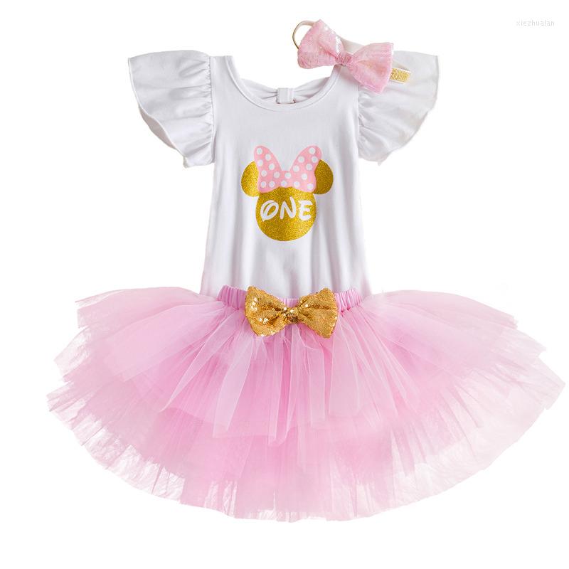 

Girl Dresses Summer Baby Clothing Toddle Girls Birthday Party Dress Bow Sweet Romper For Kids Baptism Vestidos Infantil