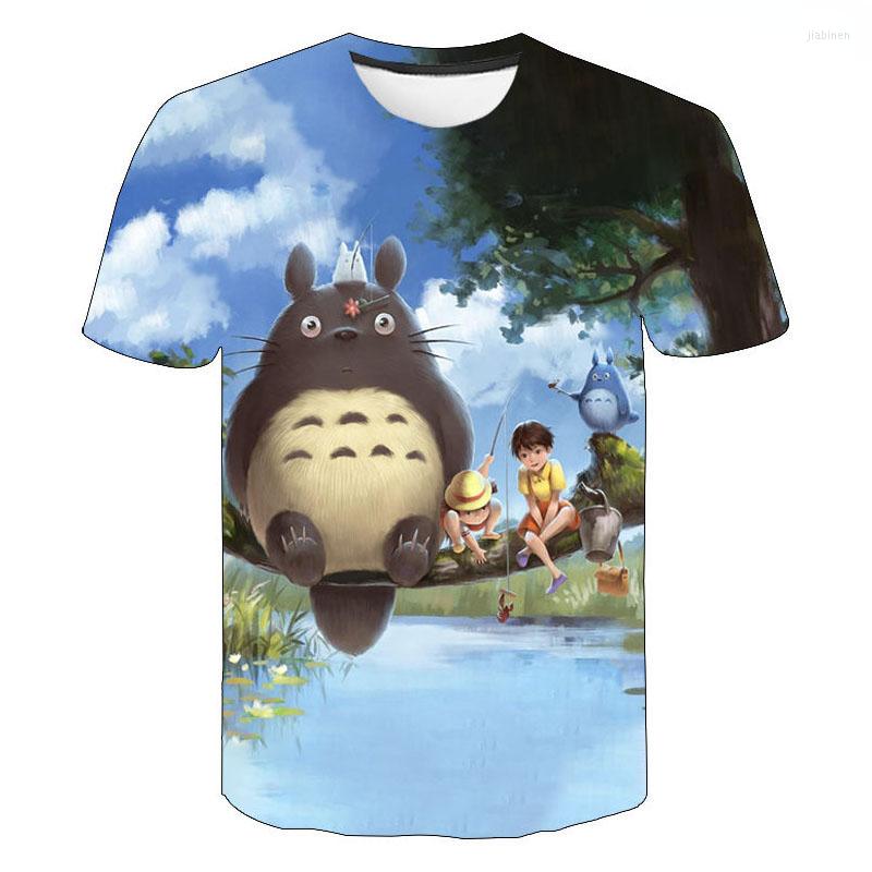 

Men's T Shirts 2023 Summer Totoro Streetwear Cotton T-shirt Boy Girl Kids 3D Printed Short Sleeve Casual Men Women Children Cool Tops, Txa2673.