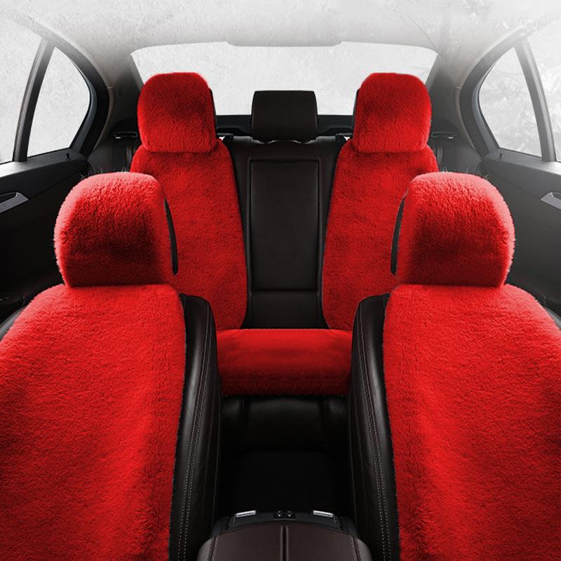 

Car Seat Covers AUTOYOUTH Winter Cover Cushion Plush Square Pad Full Set For Lada NIVA TRAVE GRANTAL 1922 MARSZ
