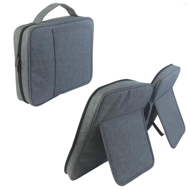 

Duffel Bags Laptop Storage Bag Electronics Organizer Polyester Books Tote Waterproof Music Score Racks Multipurpose Business Trip, Beige