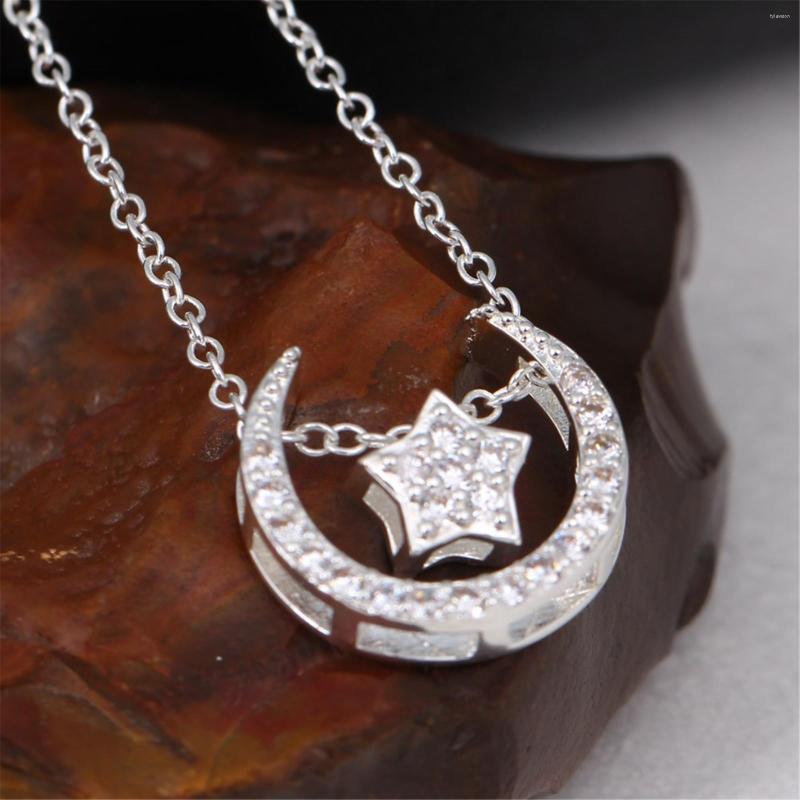 

Pendant Necklaces Sliver Plated Star Necklace Women's Wedding Party Gift P001