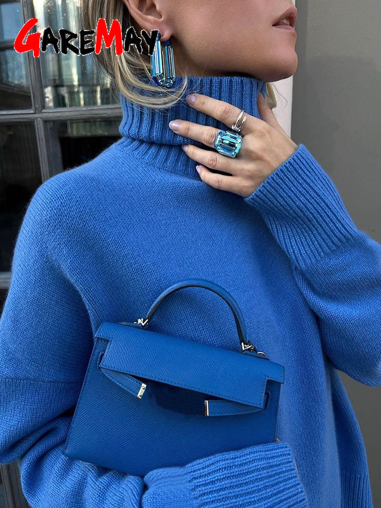 

Women s Sweaters Oversize Turtleneck Green Vintage Pullover Jumper Winter Thick Warm Knitted Soft Brown for 230217, Lightgreen