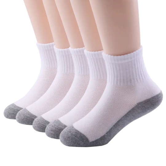 

Baby Girls Toddlers Socks Kids Cotton Socks F146, Gray