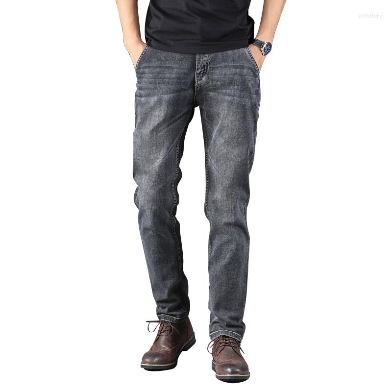 

Men's Pants Men's Retro Stretch Jeans Denim Classic Autumn Flared, Black