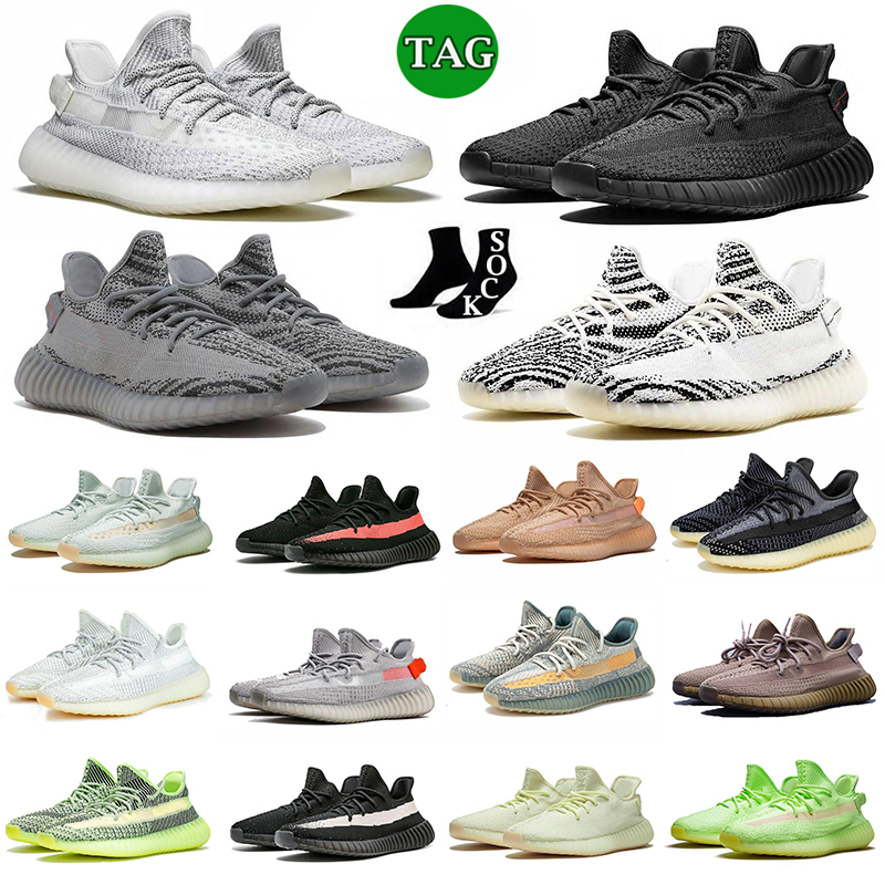

running shoes for men women Zebra sports shoe Mesh Bred Black Static Reflective Belgua Semi Trainer White Earth Zyon Carbon Designer, D47 red stripe 36-48