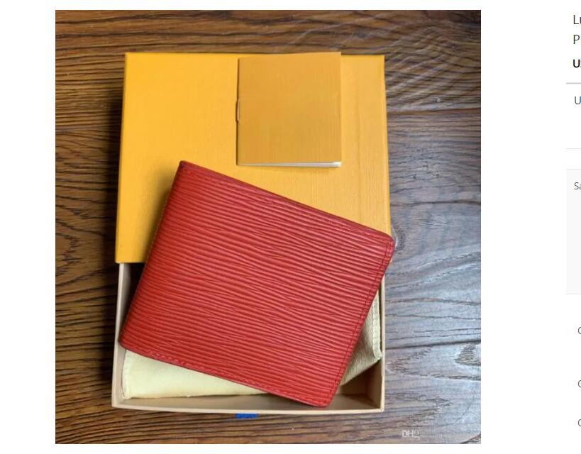 

2023 Women Top Luxury Leather Purse Wallets louiseity Fashion Designer Wallets Retro Handbag For Men Classic Card Holders Coin vuttons Famous Clutch Wallet With Box, This is not for sale