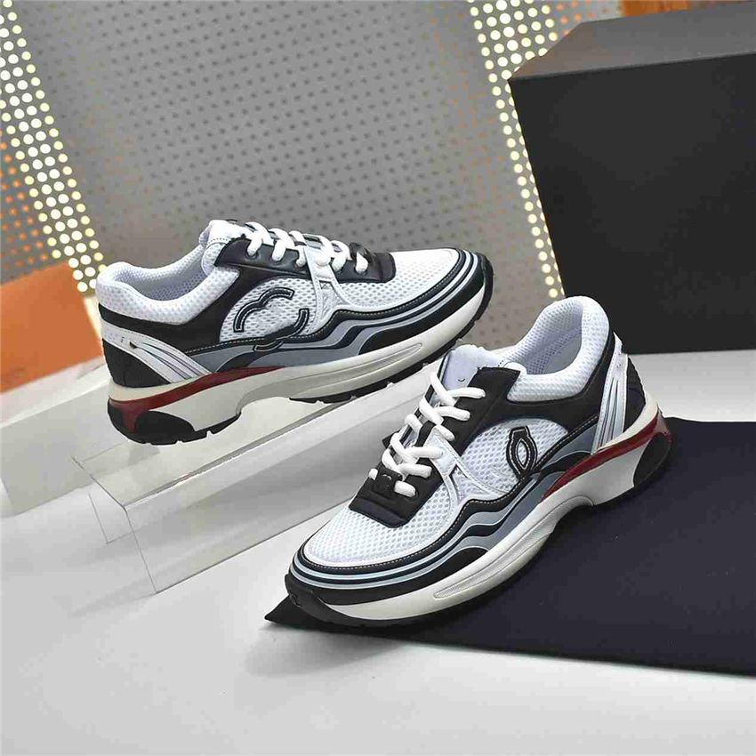 

Luxury design Bowling Shoes 2023 Channel fashionable men and women Leather Canvas Letter Logo Casual outdoor Sports Running Shoes 02-08, As shown