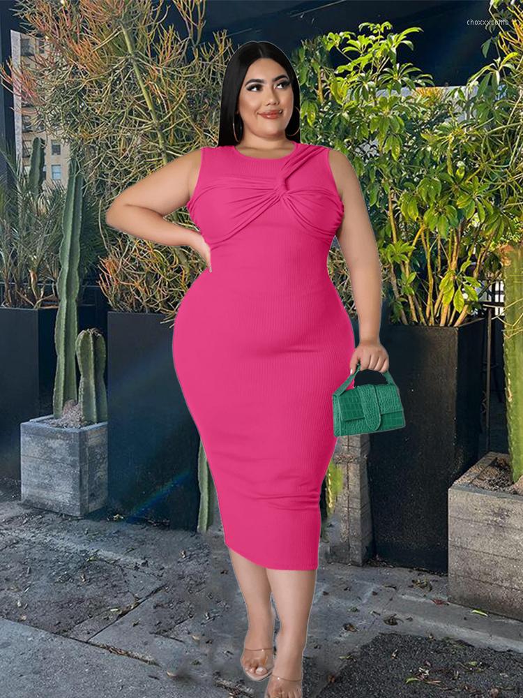 

Plus Size Dresses Summer Dress Sleeveless Elegant For Women Clothing 3xl 4xl 5xl Ladies Wholesale Bulk Drop, Black