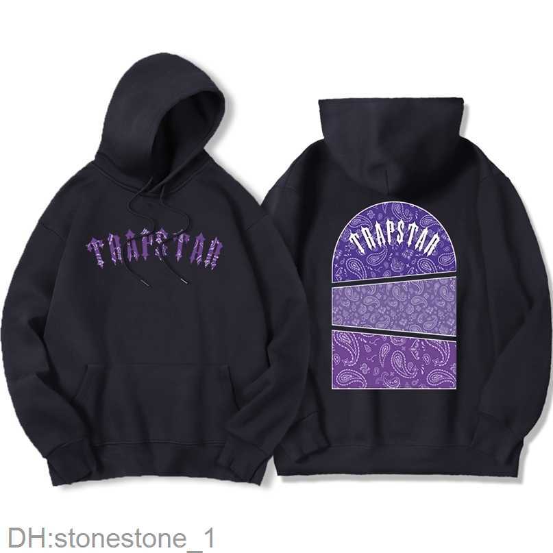 

Trapstar London Printed Hoodie Men Postmodern Gothic Style Sweatshirts Fashion Casual Streetwear Fleece Pocket Hooded Male 220815l34c, Beige