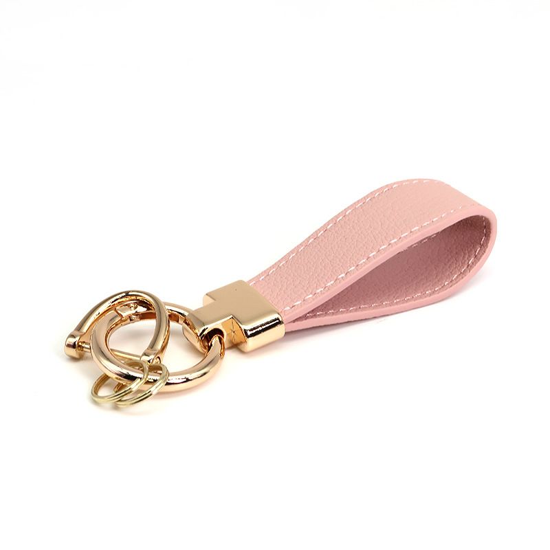 

Wholesale Pu Keychains Leather Key Chain Waist Accessory for Women Fashion Lanyards Europe and America