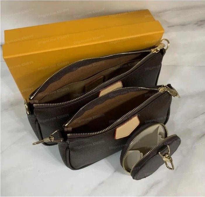 

Women Crossbody Purse Messenger Bags Handbags Flowers Designer Shoulder Lady Leather Bag 3pcs Set Womens Luxury Crossbody Bag With Dust Bag KS6899, Blue strap