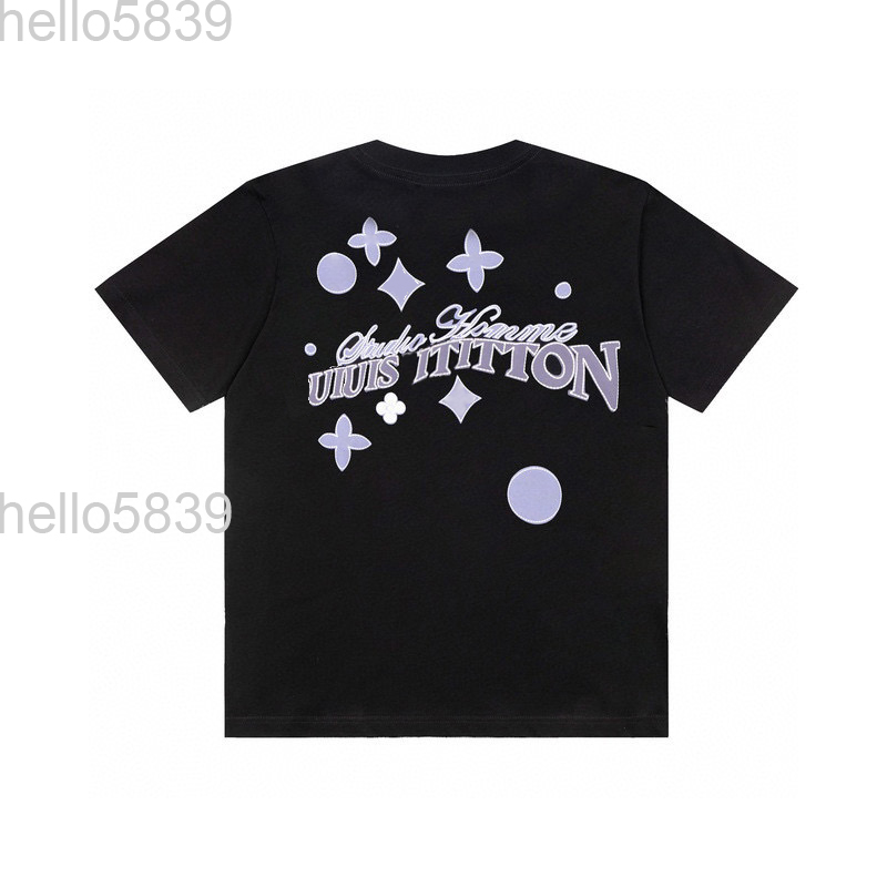 

2023 Tees Mens Designers T Shirt Man Womens tshirts With Letters Print Short Sleeves Summer Shirts Men Loose Tees Asian size -XXXL 751, White