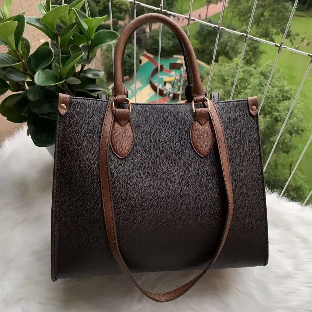 

Women Designer Handbags Casual Tote Luxury Crossbody Messenger Shoulder Bags Chain Bag Good Quality Pu Leather Purses Ladies Handbag L002, Brown flower