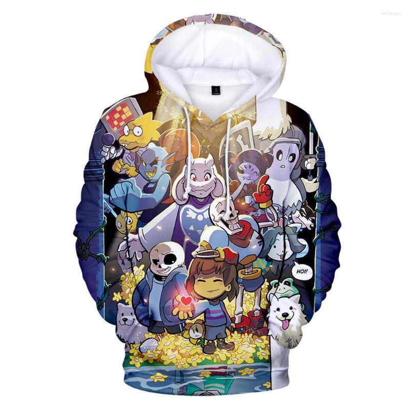 

Men's Hoodies High Quality Undertale 3D Men Women Fashion Hip Hop Harajuku Autumn Print Boys Girls And Sweatshirt