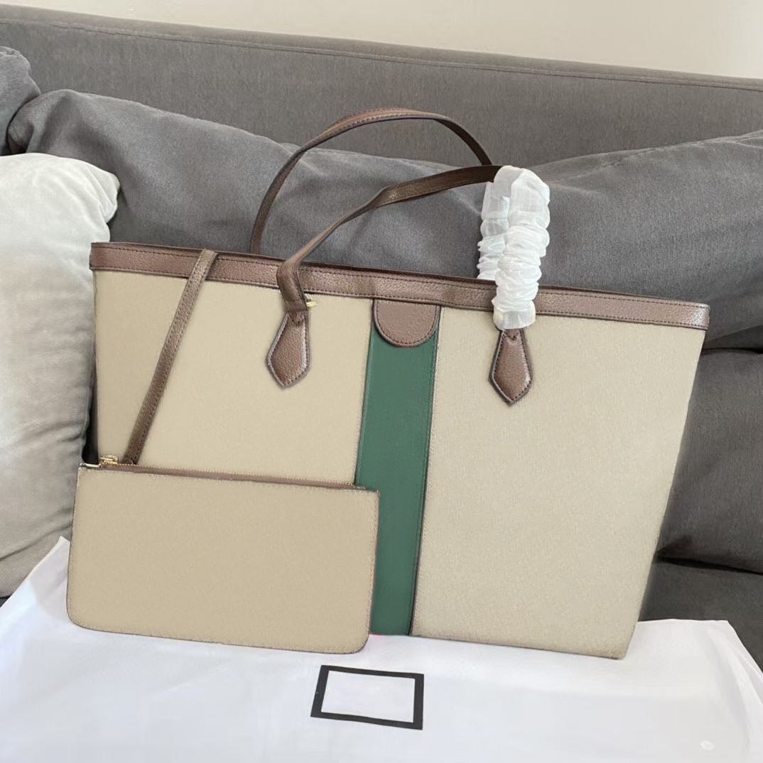 

Luxury Tote Bag shopping bags Designer ophidia Women totes vintage handbags Fashion purses Composite Handbag Crossbody Bags Classic pattern Leather Retro Satchel, Brown small letter with purse