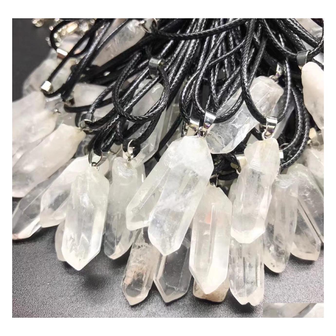 

Charms Bk Natural Yellow White Crystal Stone Fluorite Amethyst Irregar Shape Pendants For Necklace Earrings Jewelry Makin Sport1 Dro Dhfa3
