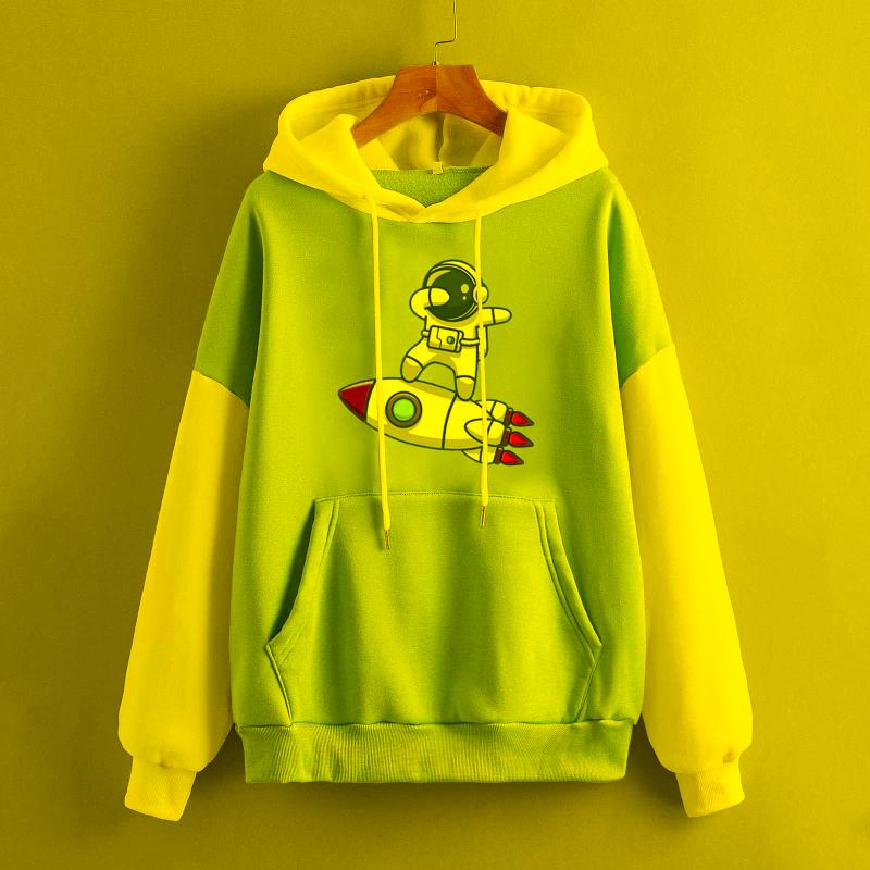 

Women' Hoodies & Sweatshirts Top With Drawstring Womens Long Sleeve Printed Pullover Sweatshirt Blouse Zip UpWomen, Black
