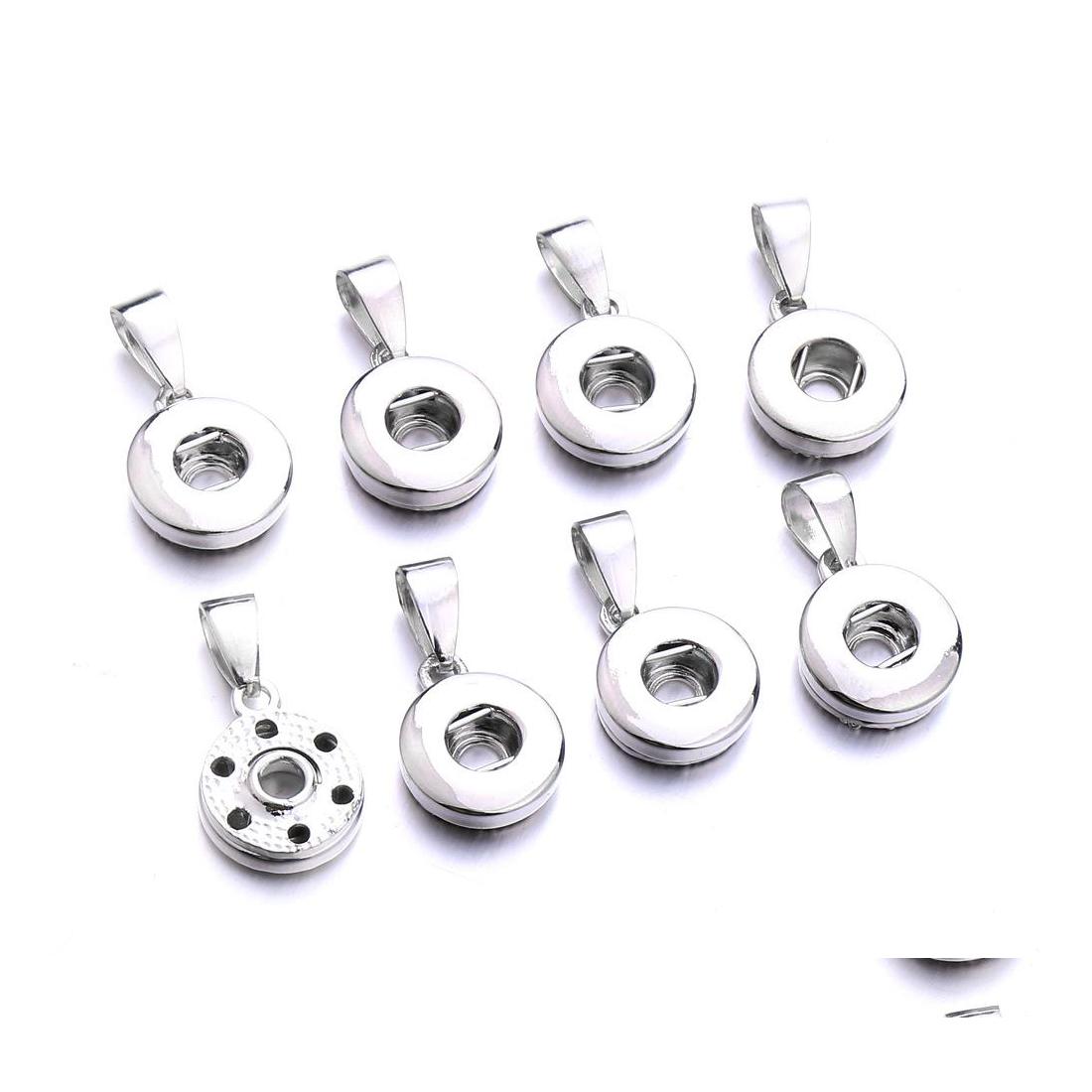 

Charms Sier Gold Alloy 12Mm 18Mm Ginger Snap Button Base For Snaps Bracelet Necklace Diy Jewelry Accessory Drop Delivery Findings Com Dhnu1