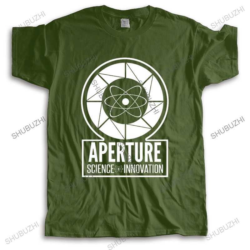 

Men's T-Shirts Male Black Tshirt New Arrivals Portal 2 Aperture Laboratories Men's T-shirt Clothing Shirt 100% cotton Short Sleeve Tshirts L230217, Navy