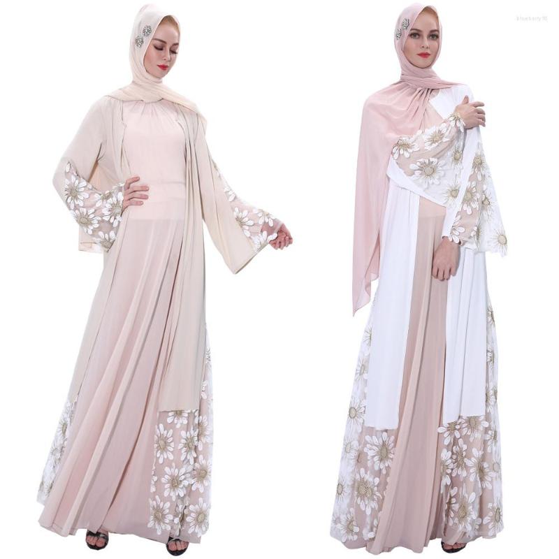 

Ethnic Clothing Abaya Dubai Kimono Cardigan Robe Muslim Hijab Dress Turkish Saudi Arabia Abayas For Women Kaftan Moroccan Islam
