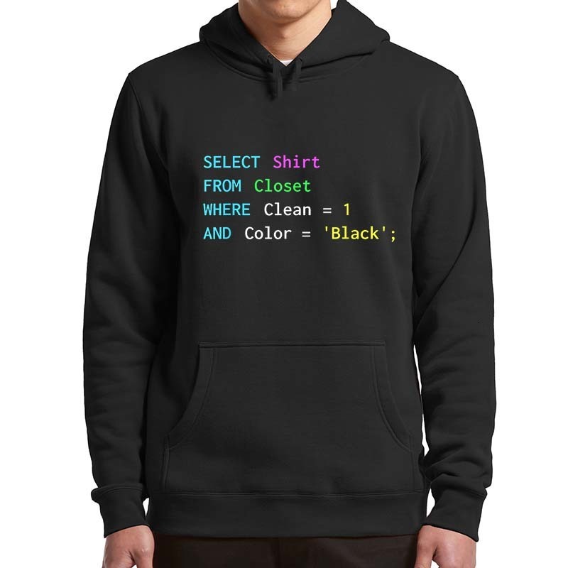 

Mens Hoodies Sweatshirts Funny SQL Coding Computer Science Programmers Code Lovers Geek Nerd Hooded Sweatshirt Unisex Casual Pullover 230216, Navy blue