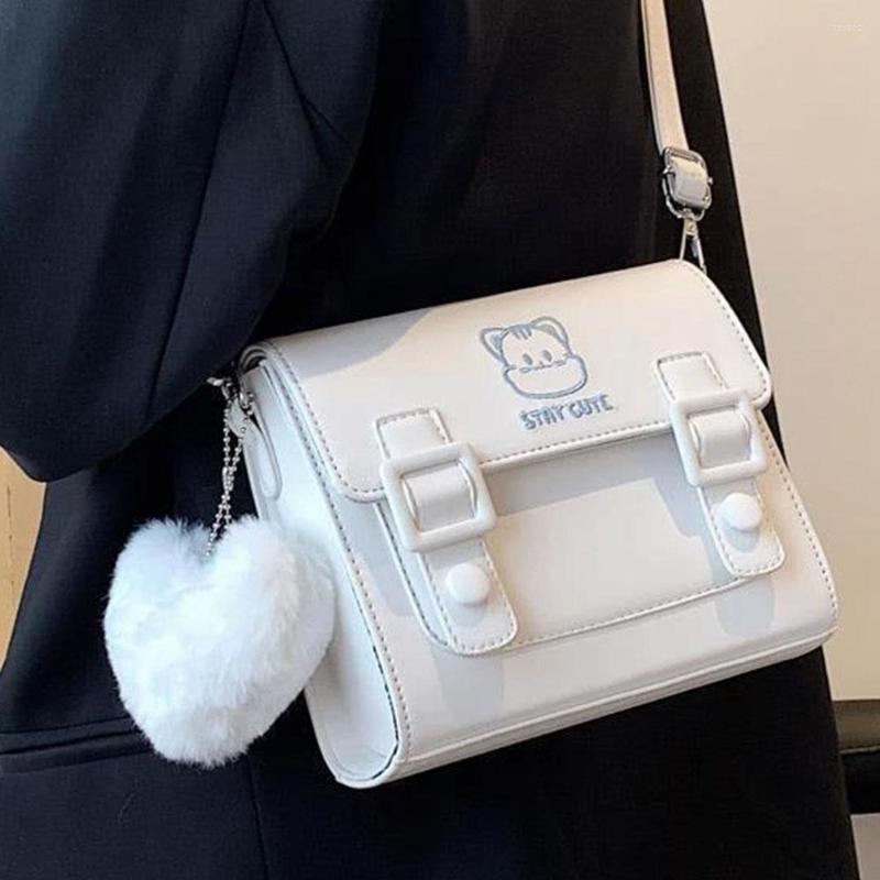 

Evening Bags 2023 Fashion Women's Shoulder Bag High Quality Messenger Ladies Trendy Designer Small Square Japanese For Girl, Black