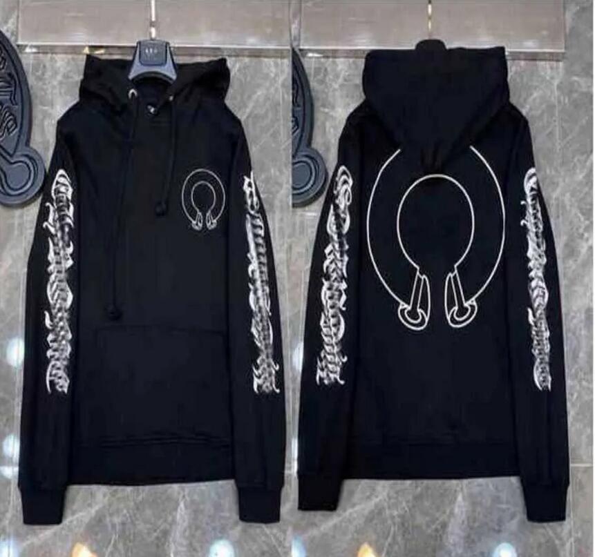 

Designers Hearts Hoodie Chromes Mens Hoody Clothing Womens Heart Hoodies Hooded Ch Cross Flower Printed Horseshoe Pocket Zipper Jackts Coat j50, Additional postage