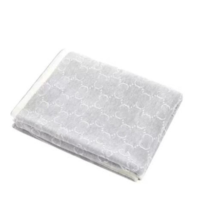 

Luxury Kids Baby Cotton Blankets Children Boy Girl Knitted Jacquard Designer Car air Conditioner Blanket Mattress Carriage Hug Quilt Swaddling, Gray
