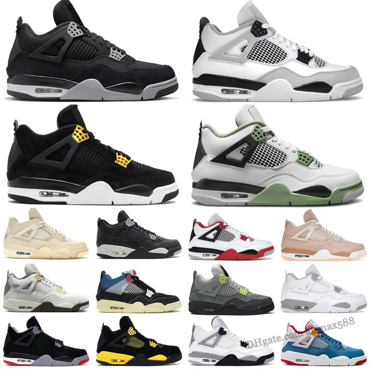 

jumpman 4 black cat basketball shoes mens womens retro 4s seafoam designer sneakers military black cat midnight navy university blue red thunder pure money trainers, Bubble column