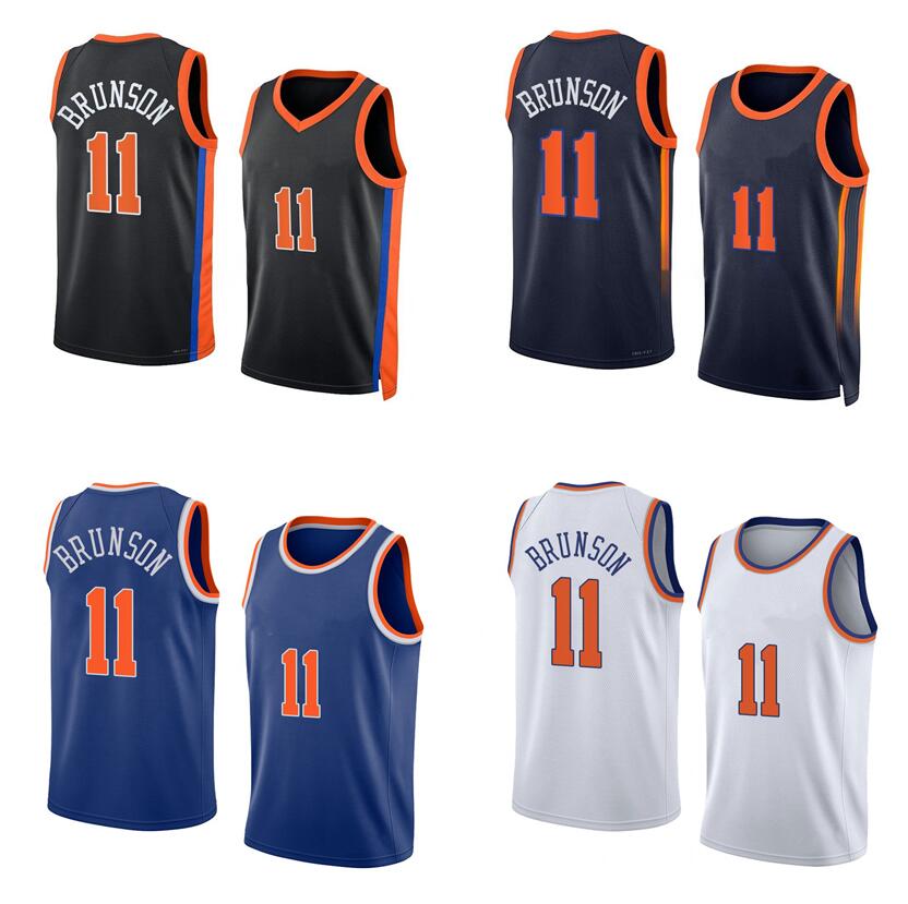 

Basketball Jerseys Jalen Brunson 2022-23 season white black city Men Women Youth S-XXL jersey, With logo