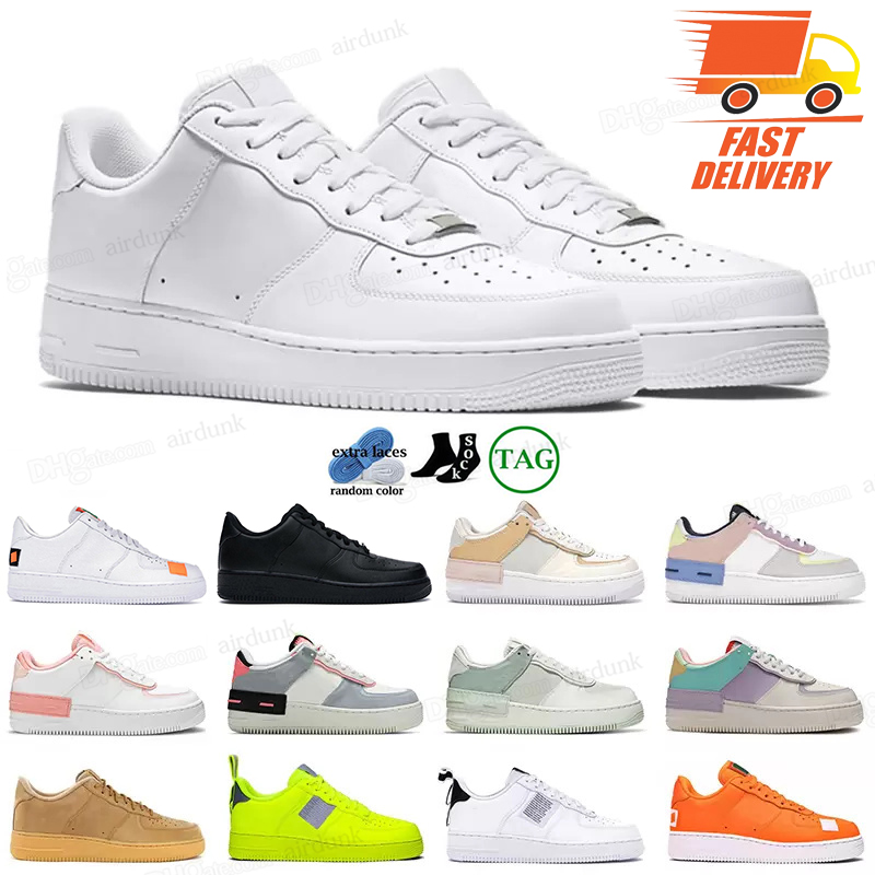 

1 casual shoes one for men women platform sneakers Classic White Black Spruce Aura Washed Coral Glacier Arctic Punch Flax trainers outdoor sports Walking Jogging