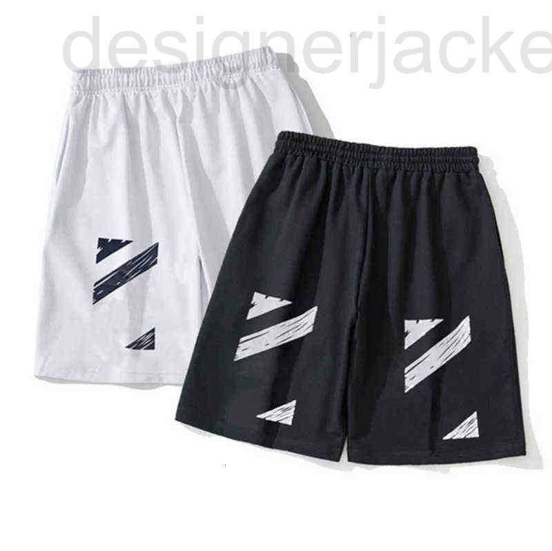 

Men's Shorts Designer Fashion Summer Brand Designers Luxury Casual Pants Loose Arrow Printed Reflective Stripe Black Gym Sweatpants G0XY, 14