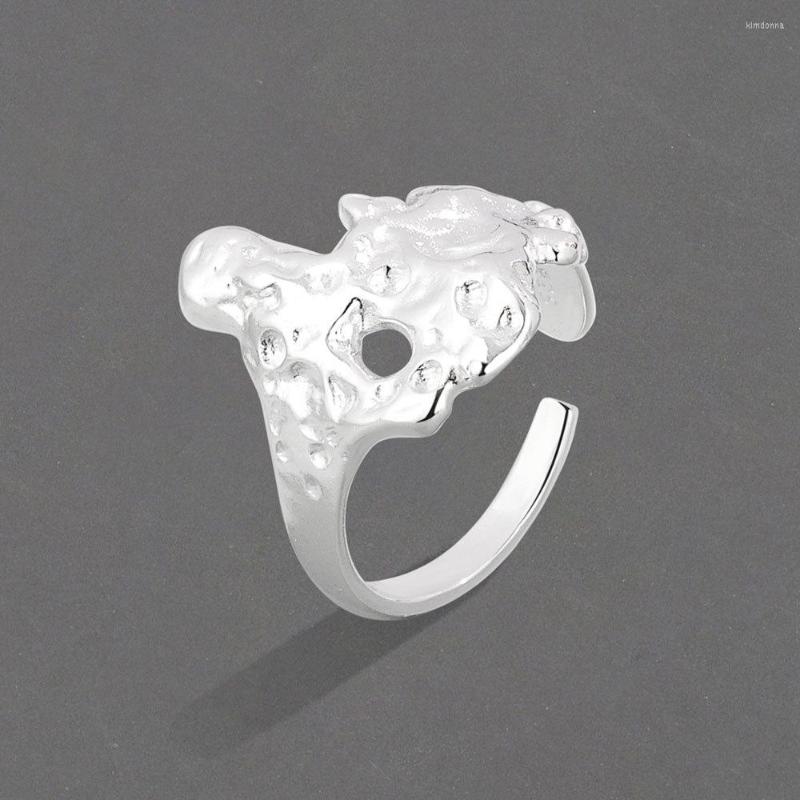 

Wedding Rings Gothic Creative Style Boho Irregular For Women Men Adjustable Ring Fashion Charm Jewelry Wholesale