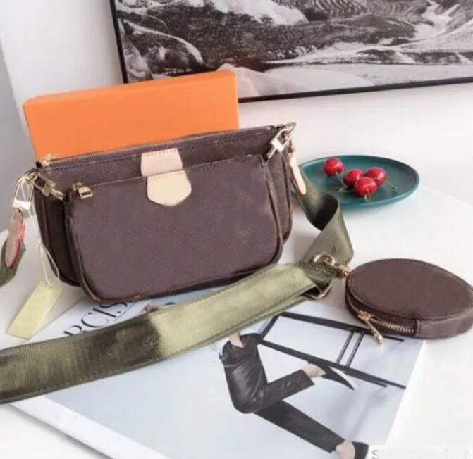 

Women Bags Handbag Original Box Date code Purse clutch shoulder messenger cross body serial number 3pcs set louiseity Purses Crossbody viutonity bottegas bag totes, Black