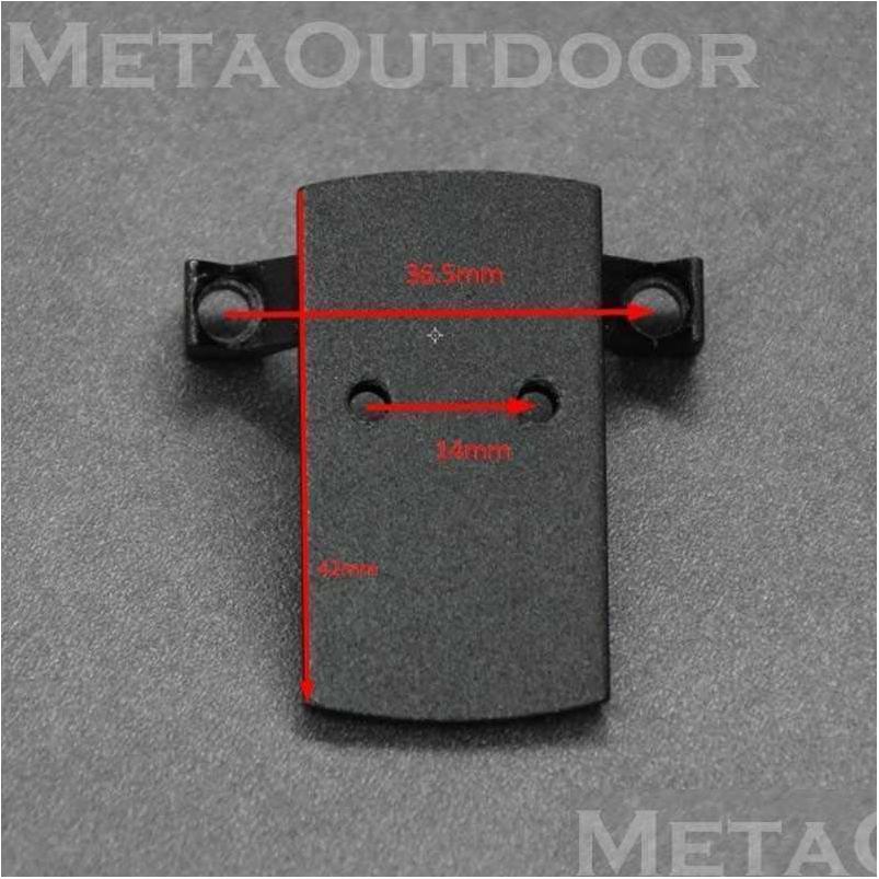 

Scopes Aluminium Red Dot Sight Rifle Scope Extensionsion Base For Acog 4X32 Drop Delivery 202 Dh1Mx, As show