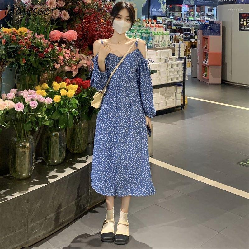 

Casual Dresses Dress Women Print Daily Elegant Designer Fashion Students Loose Comfortable Vintage Leisure Korean Style Spring Simple, As shown