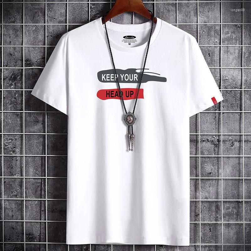 

Men' T Shirts Men' Short-sleeved Cotton T-shirt 2023 Casual Round Neck Large Capless Solid Color Clothing, 11
