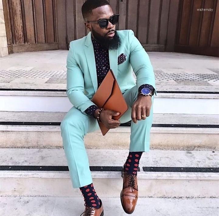 

Men's Suits Street Fashion Notch Lapel Men Costume Homme Wedding Prom Terno Masculino Slim Fit Groom Tuxedos Blazer 2 Pc Jacket Pant, Black