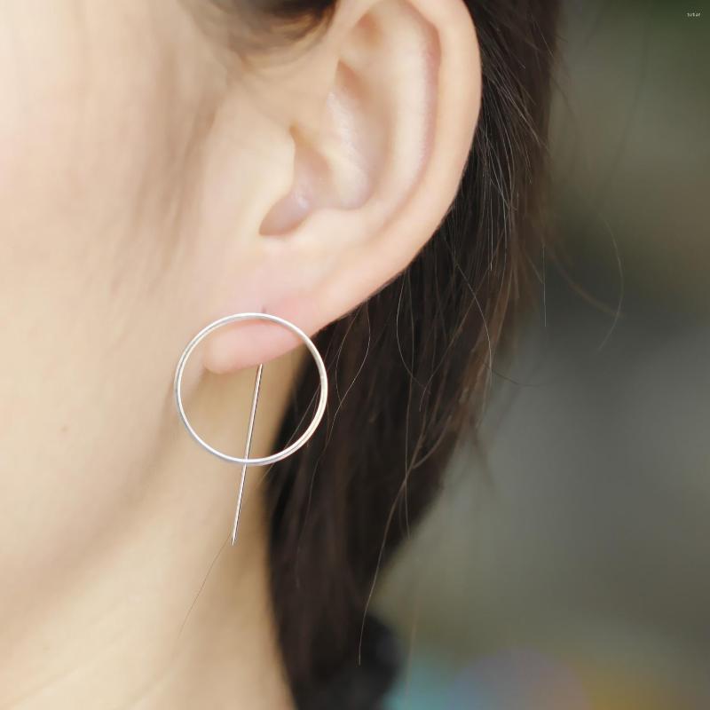 

Stud Earrings Line Accessories Wholesale Minimalist Handmade Fashion Ms Beautiful Gift
