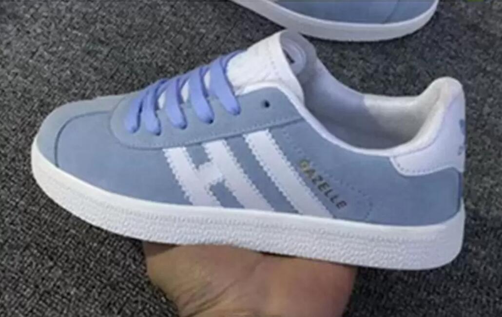 

Unisex GAZELLE Classic Casual Flat Shoes Suede Sneakers Outdoor Lightweight Men Women Zapatillas Walking Hiking Dress Shoe big size25-45, Dark grey