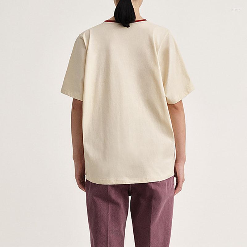 

Women' T Shirts Fashion Casual Pullover Round Neck Loose Top Women' Short Sleeve T-shirt Spring/Summer 2023, Light yellow