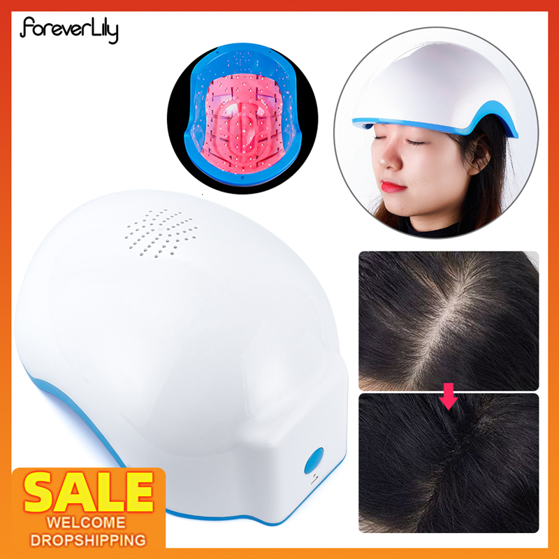 

Head Massager Hair Regrowth Laser Helmet Anti Loss Treament Growth Cap Therapy Device Massage Machine 230217