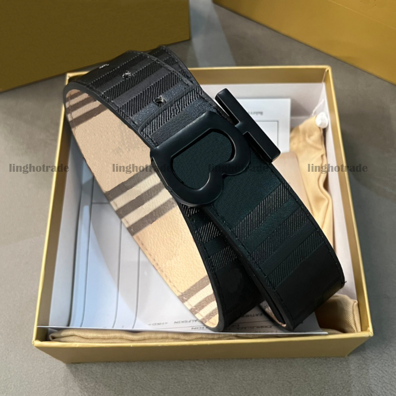 

Designer Belts Men Belts Women Belt Real Leather Classical Reversible Belt Big Letter Smooth Buckle Bronze Silver Black Color 3.8cm Width, As pictures