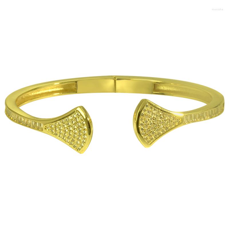 

Bangle Bracelet For Women Rose Gold Color Jewelry Fashion Charm Luxury Natural Stones Customized Designer Custom Adjustable