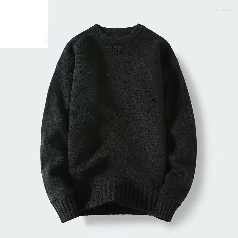 

Men's Sweaters Brand Men Round Neck And Pullovers 2023 Fashion Knitted Sweater Winter Pullover Homme Casual Solid Clothes E699, T970 yellow
