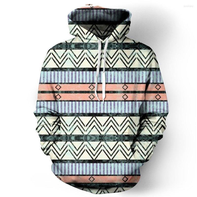 

Men' Hoodies CNUUIKOOEK Sweatshirts 3D Ethnic-Style Printed Pocket Pullover Hoody, Tylms-