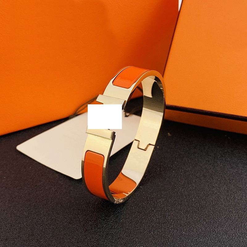 

Designer H Letter bracelets Luxury brand Fashion bracelet Enamel bracelet Daily accessories party wedding Valentine's Day gift