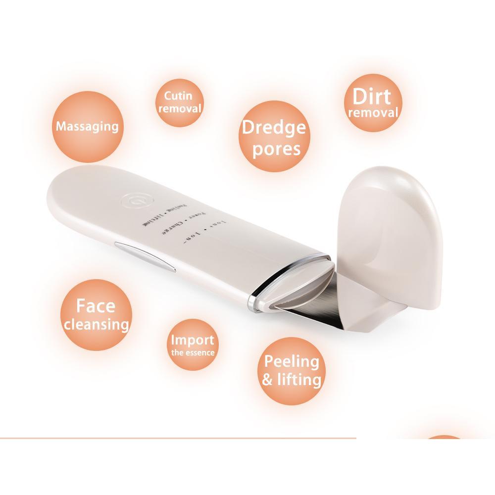 

Car Dvr Cleaning Tools Accessories Gradient Rechargeable Trasonic Ion Facial Cleaner Face Skin Scrubber Cleansing Spata Peeling Vibr Dhia4